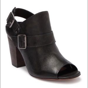 Trask Miriam Stacked Heel Sandal